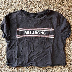 Billabong Graphic T-shirt, Size XS, Black